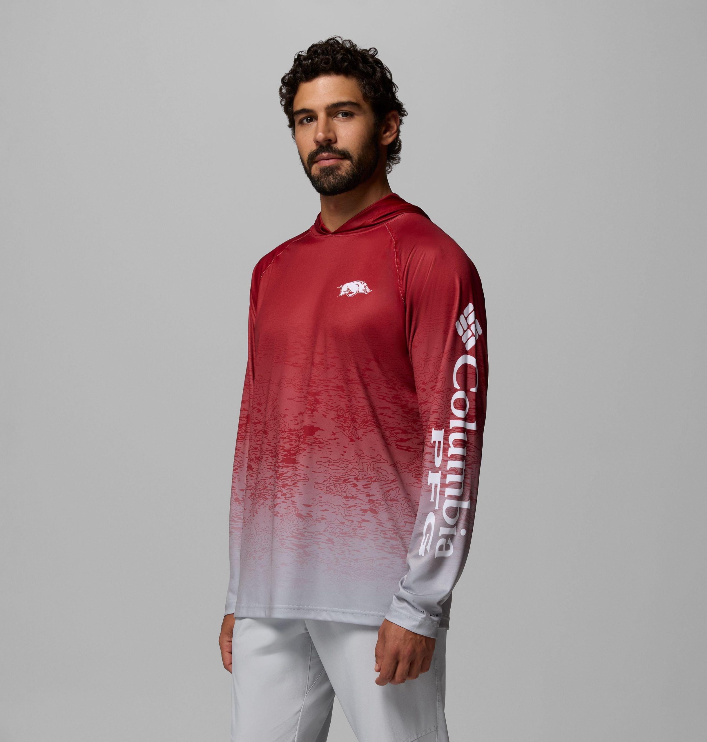 メンズ カレッジ pfg スーパーターミナルタックル フーディー - アーカンソー