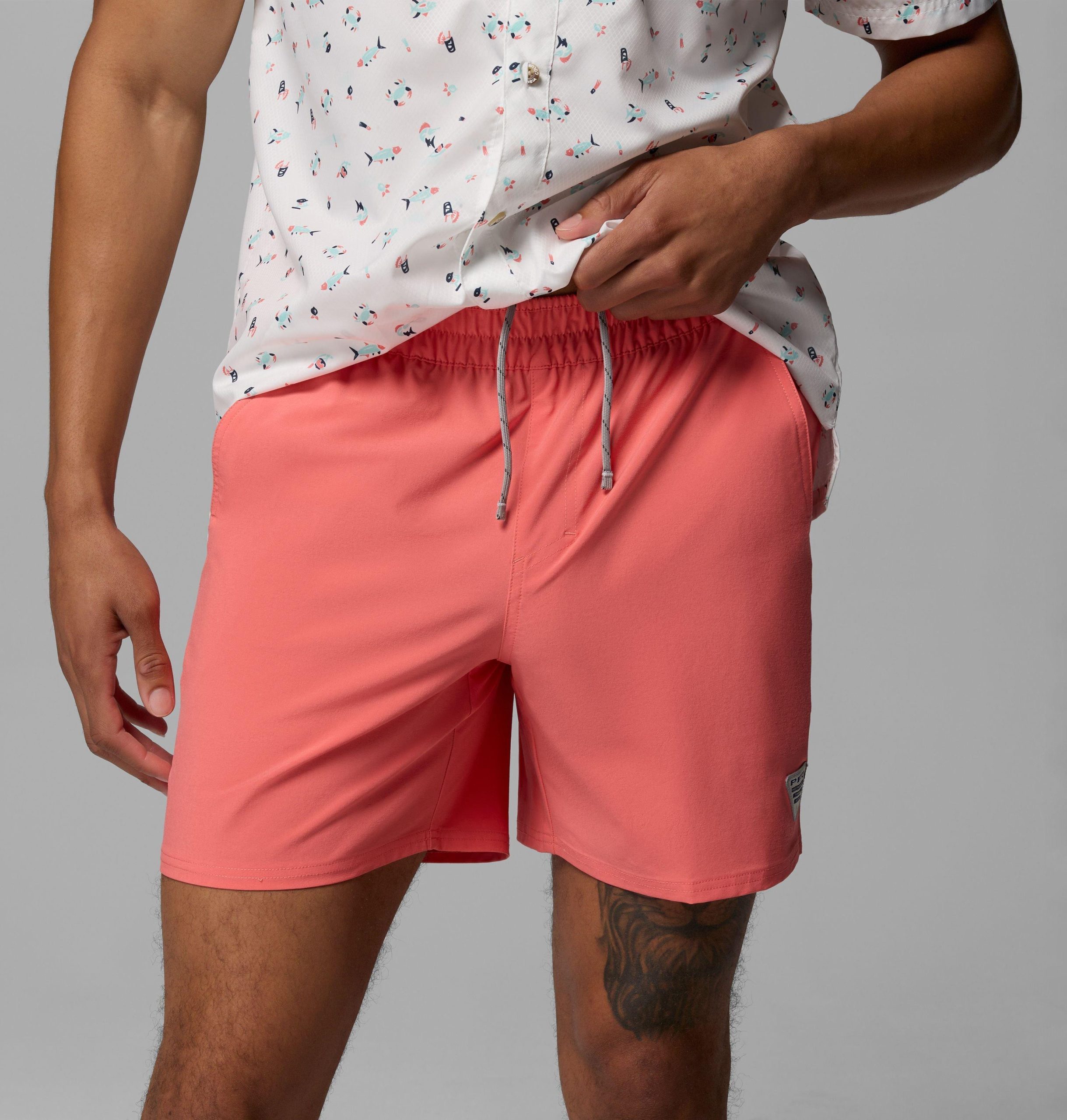 メンズ pfg ターミナル ローマー ストレッチ ショーツ
