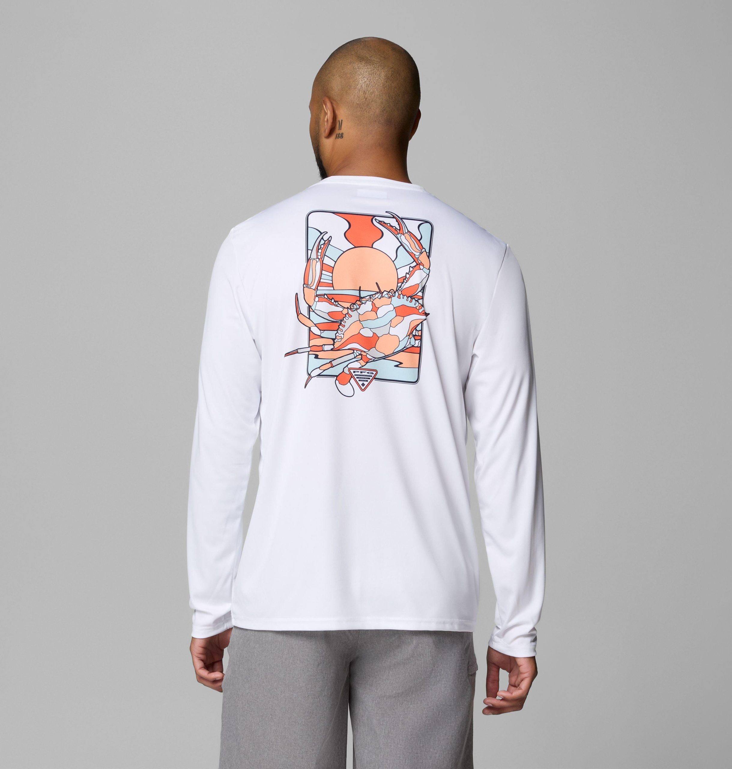 メンズ ターミナルタックル pfg フィッシュシャイン ii 長袖シャツ