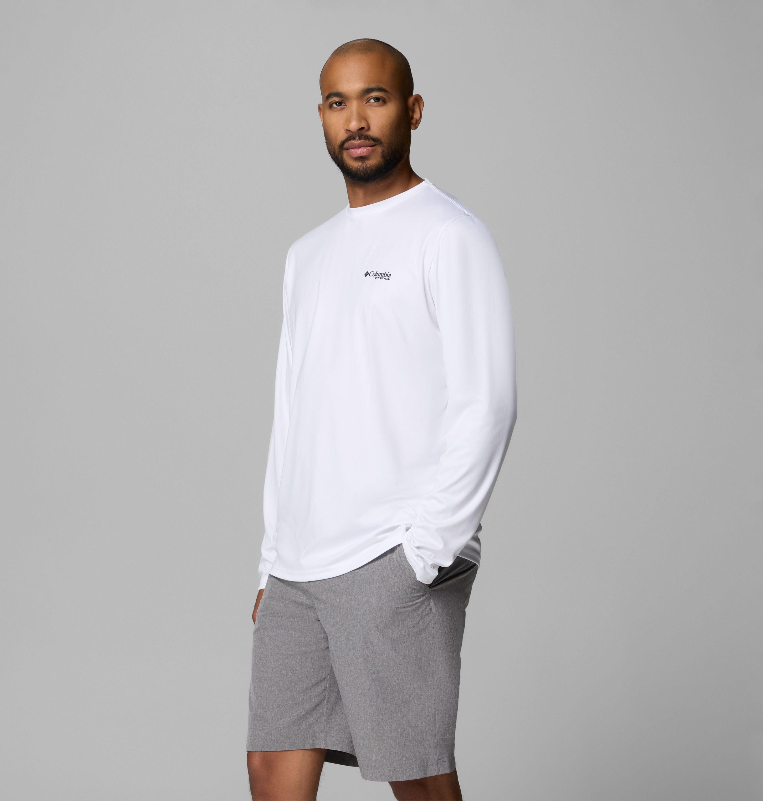 メンズ ターミナルタックル pfg フィッシュシャイン ii 長袖シャツ