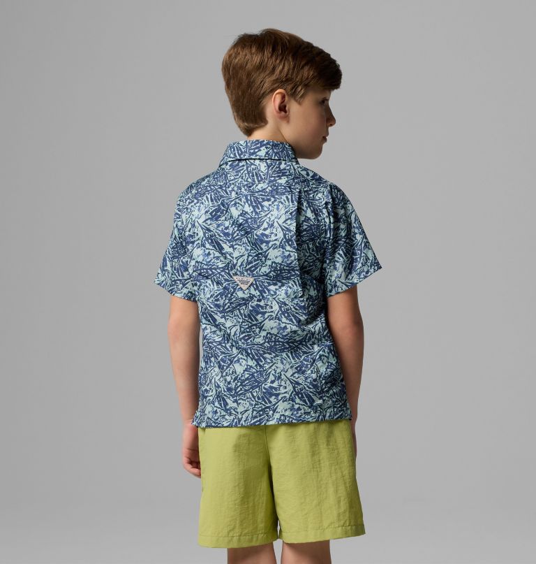ボーイズ pfg スーパースラックタイド 半袖キャンプシャツ
