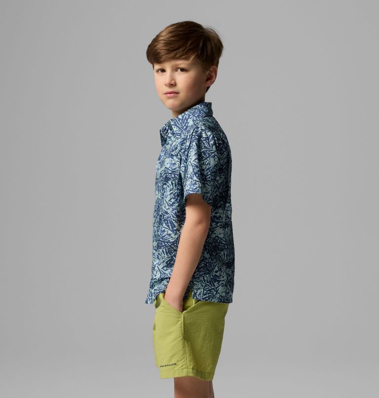 ボーイズ pfg スーパースラックタイド 半袖キャンプシャツ