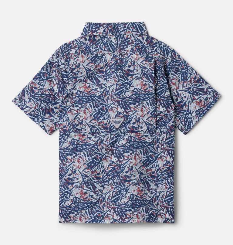 ボーイズ pfg スーパースラックタイド 半袖キャンプシャツ